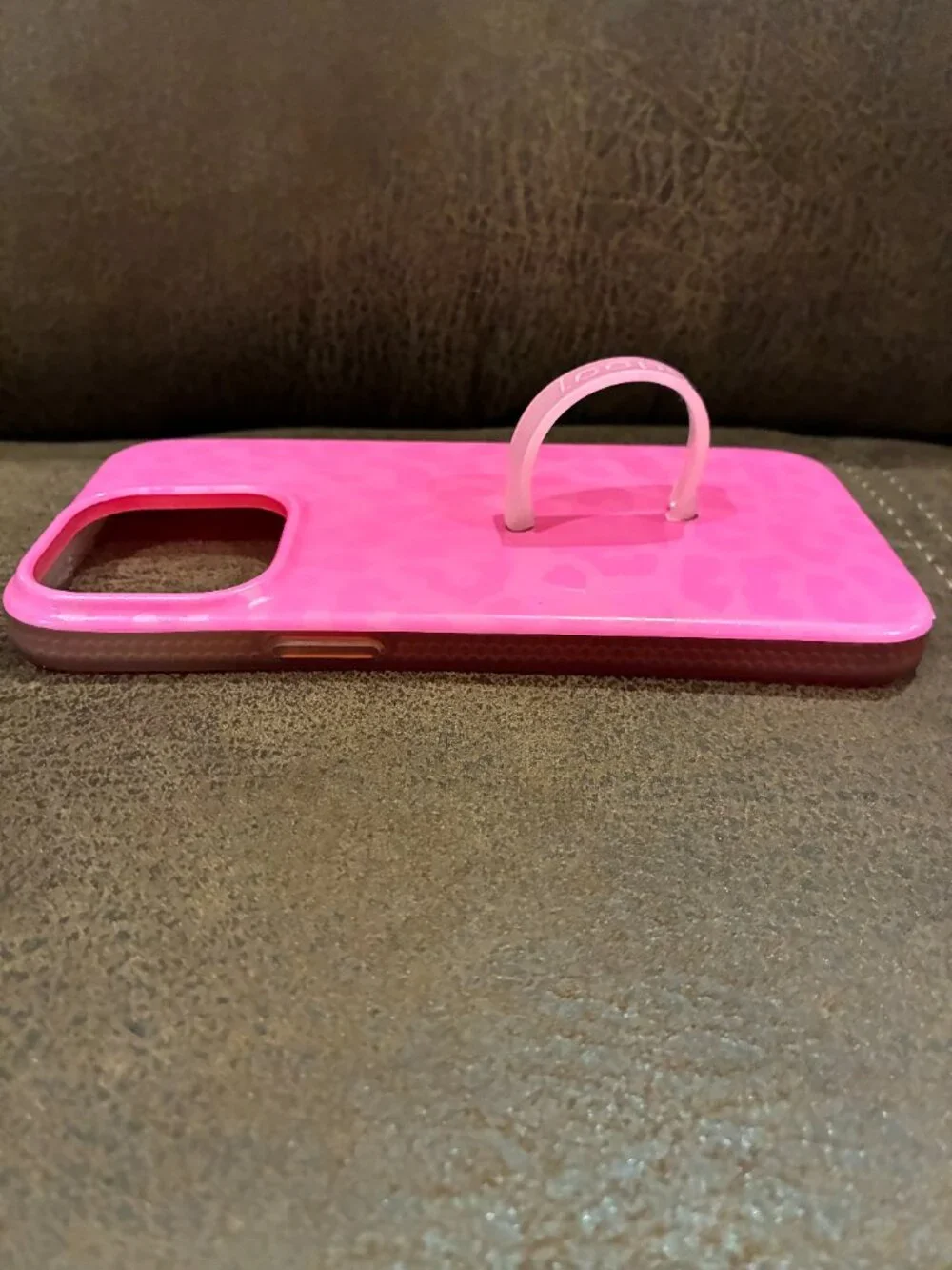 Loopy Hot Pink Leopard Iphone Case